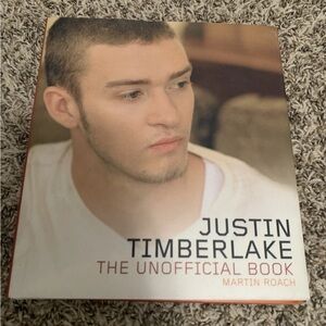 Justin Timberlake The Unofficial Book Hard Cover